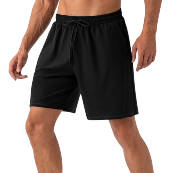 anna kaci Anna-Kaci Active Men's Lightweight Athletic Training Shorts with Elastic Waistband and Adjustable Drawstring Fit