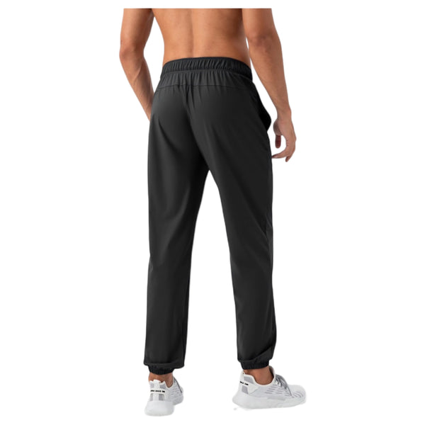 Anna Kaci Anna-Kaci Active Men's Lightweight Stretch Lounge Pants With Adjustable Drawstring Waist And Straight Leg Fit