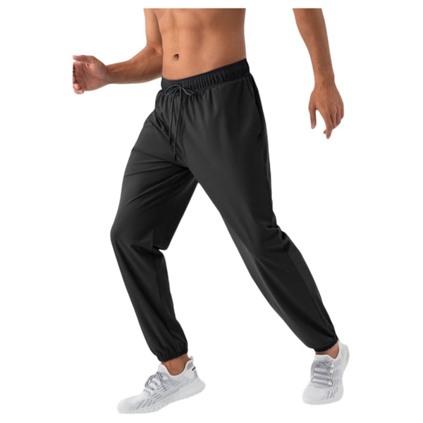 Anna Kaci Anna-Kaci Active Men's Lightweight Stretch Lounge Pants With Adjustable Drawstring Waist And Straight Leg Fit