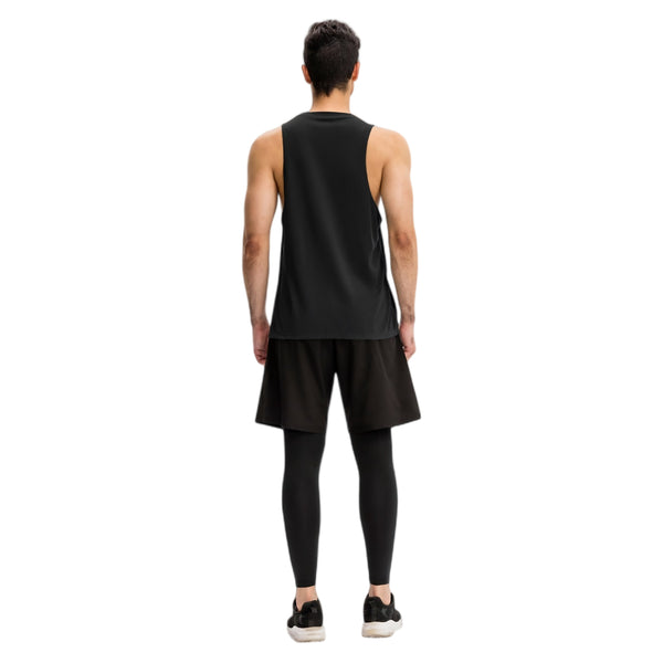 Anna Kaci Anna-Kaci Active Men's Muscle Workout Tank Top With Deep Armholes And Lightweight Breathable Fabric