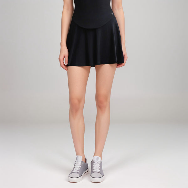 Anna Kaci Anna-Kaci Active Women's Flowy Active Skirt With Smooth High Waistband And Lightweight Stretch Fabric