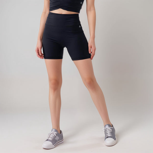 Anna Kaci Anna-Kaci Active Women's High Waist Biker Shorts With Seamless Design