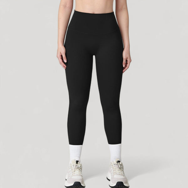 Anna Kaci Anna-Kaci Active Women's High Waist Full Length Leggings With Seamless Design And Stretch Fit For Everyday Movement