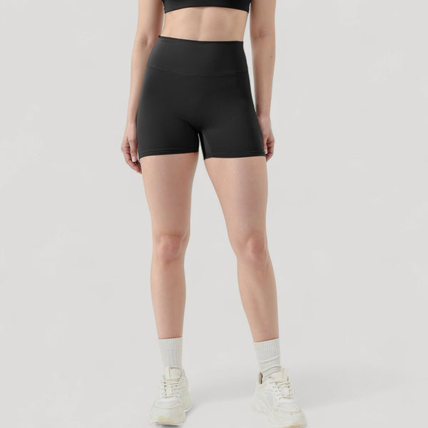 Anna Kaci Anna-Kaci Active Women's High Waist Seamless Active Shorts With Smooth Finish And Body-Hugging Stretch Fit