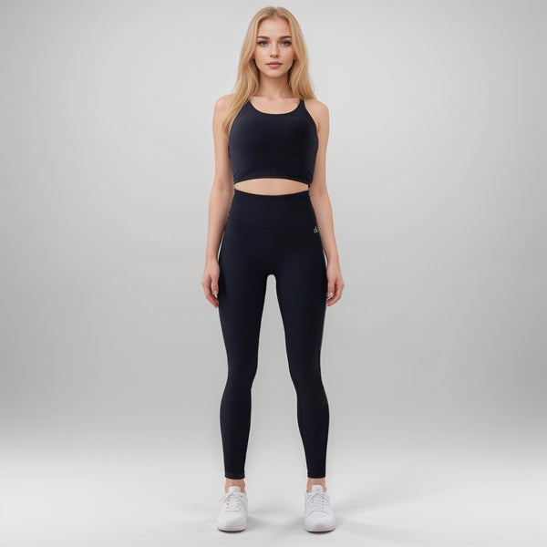 Anna Kaci Anna-Kaci Active Women's High Waist Seamless Leggings With Full-Length Ankle Fit
