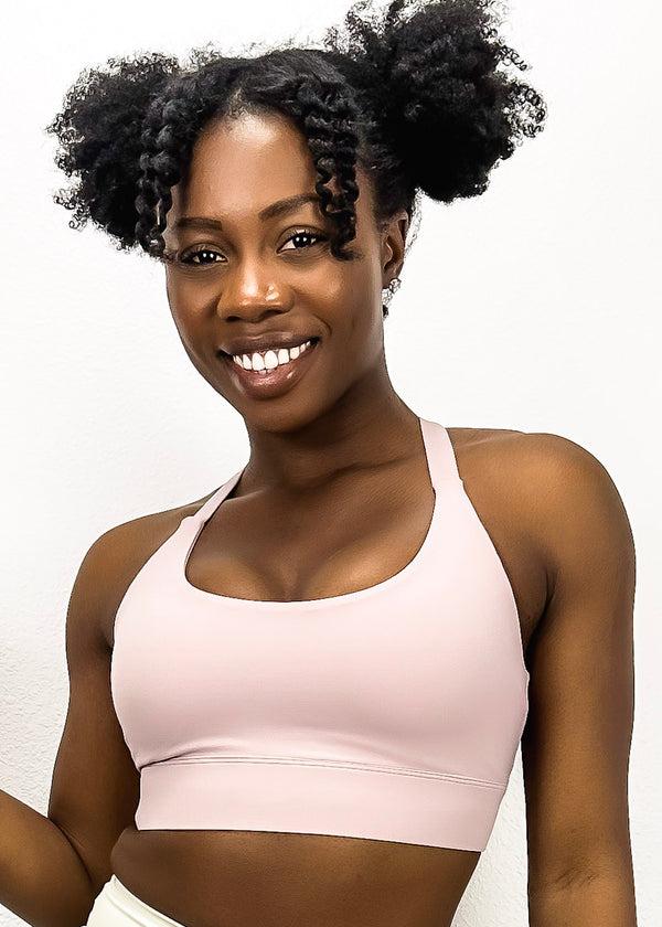 Anna Kaci Adjustable Racerback Sports Bra