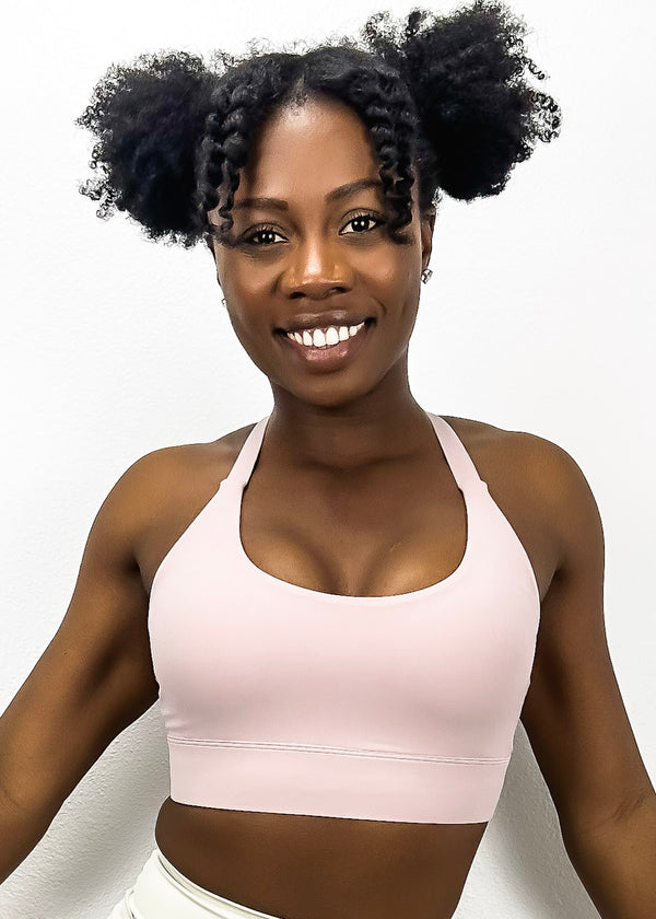 anna kaci Adjustable Racerback Sports Bra