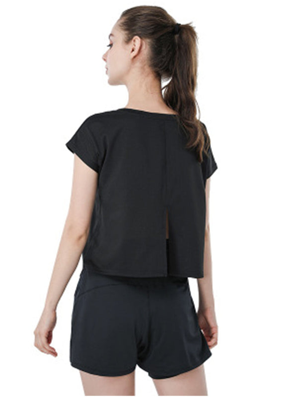 Anna Kaci Breathable Casual Fitness Yoga Short Set