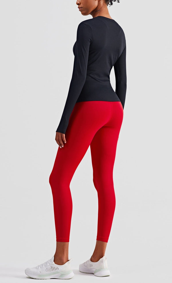 Anna Kaci Classic Long Sleeve Long Active Shirt