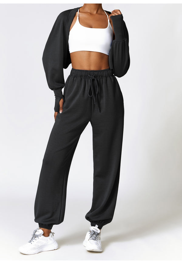 Anna Kaci Comfort High Waist Jogger Pants