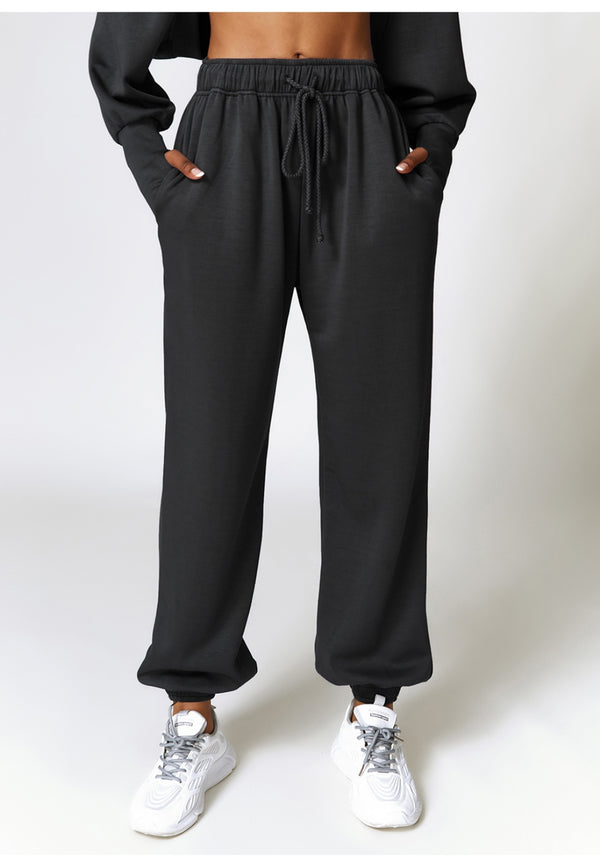 Anna Kaci Comfort High Waist Jogger Pants