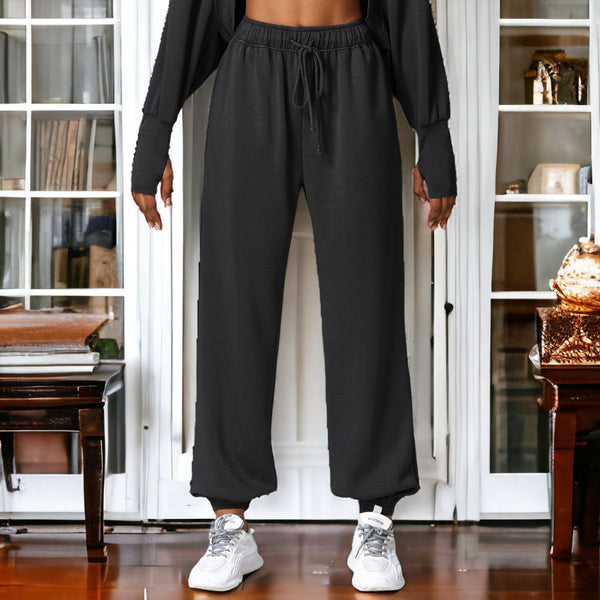 anna kaci Comfort High Waist Jogger Pants