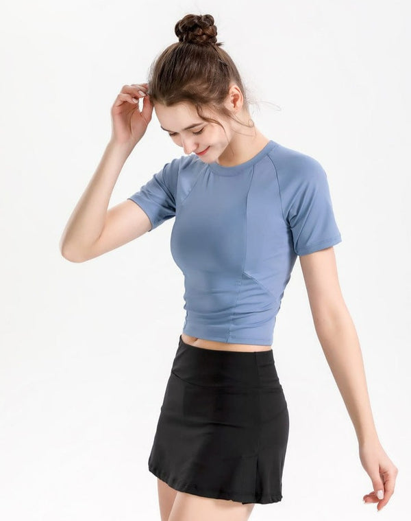 Anna Kaci Contouring Active T Shirt