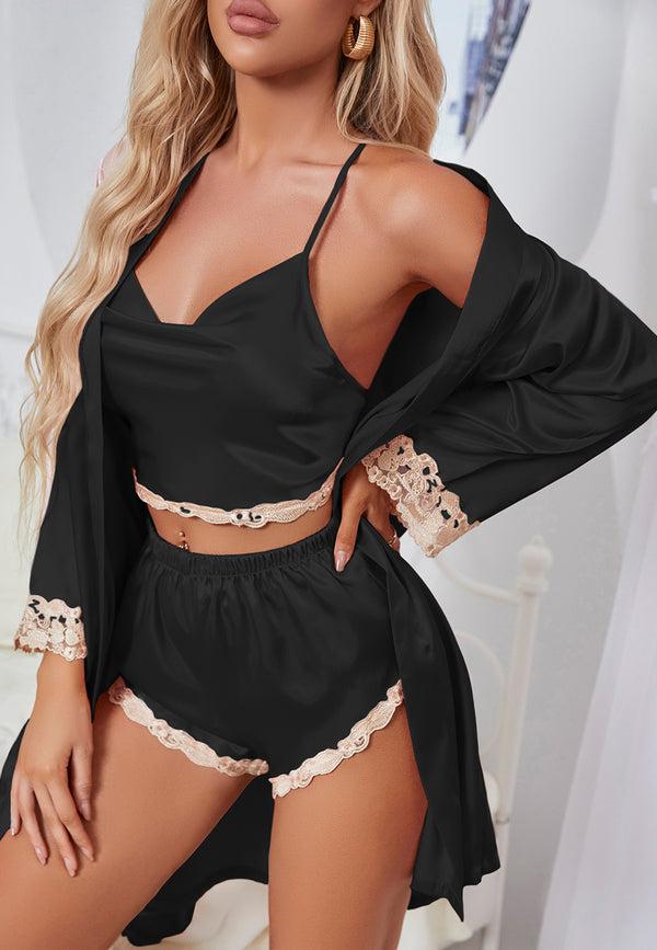 Anna Kaci Cowl Tank Lounge Set