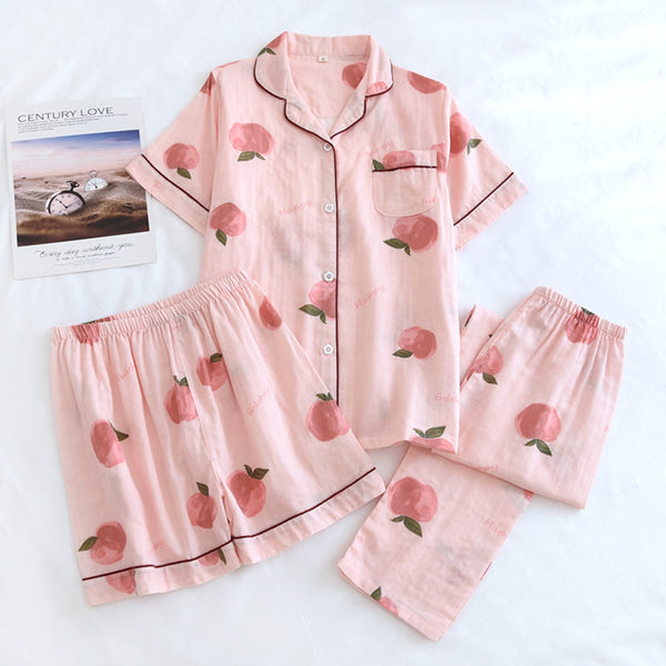 Anna Kaci Cute Pattern Three Piece Set