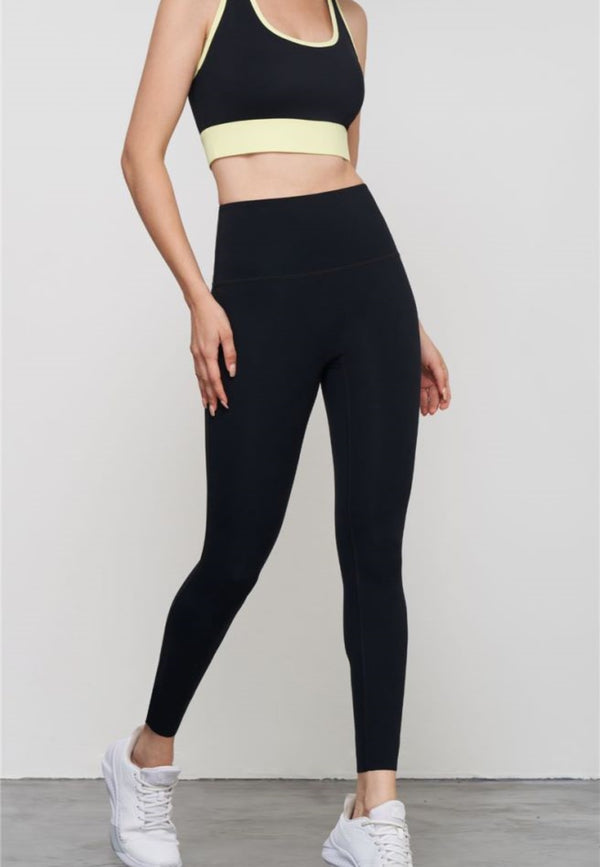 Anna Kaci Cutout Racer Back Sports Bra