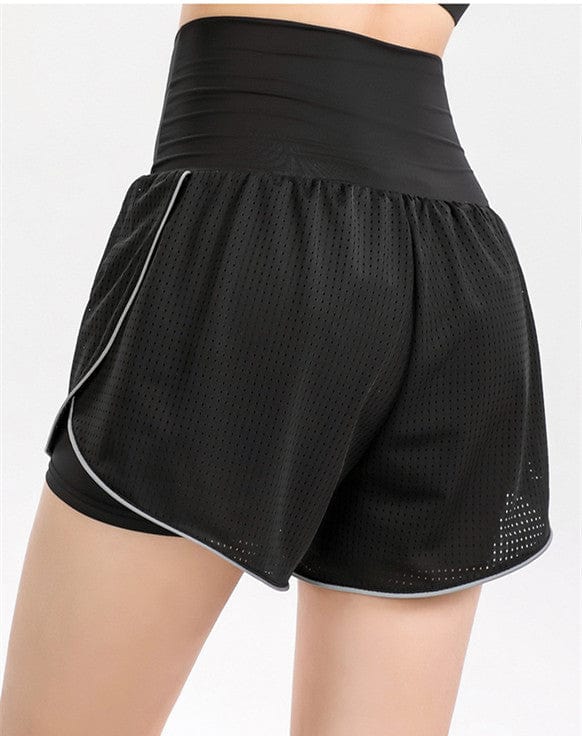 Anna Kaci Double Lined Active Shorts