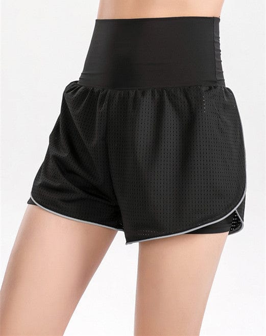 Anna Kaci Double Lined Active Shorts