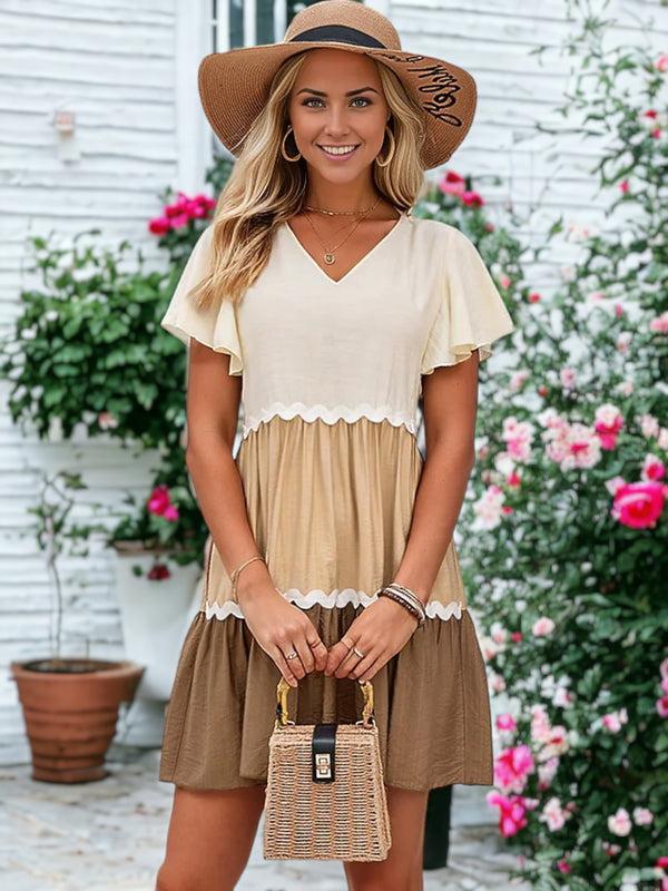 Anna Kaci Elegant Cake Dress For Women