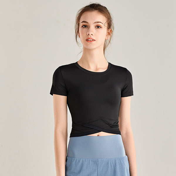Anna Kaci Fitted Cropped Tee