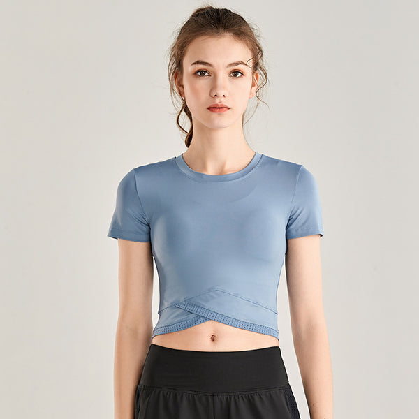 Anna Kaci Fitted Cropped Tee