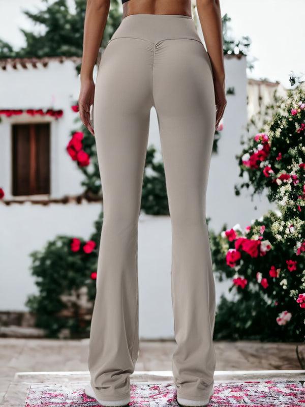 Anna Kaci Flared Butt Lifting Slimming Trousers