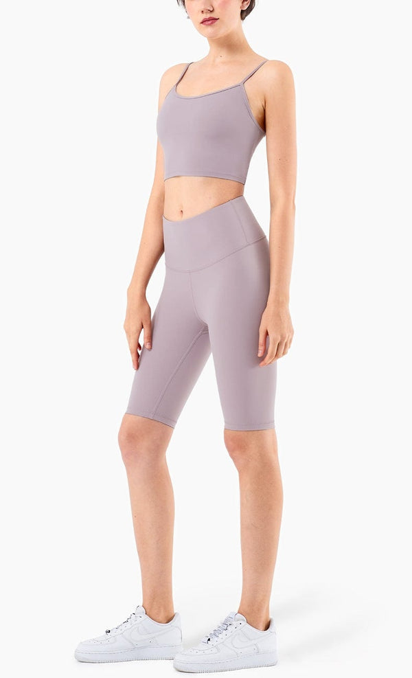 Anna Kaci Full Length Biker Shorts