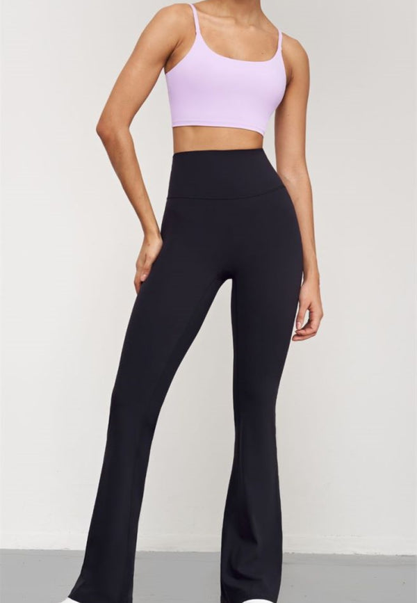 Anna Kaci High Waist Classic Flared Leggings