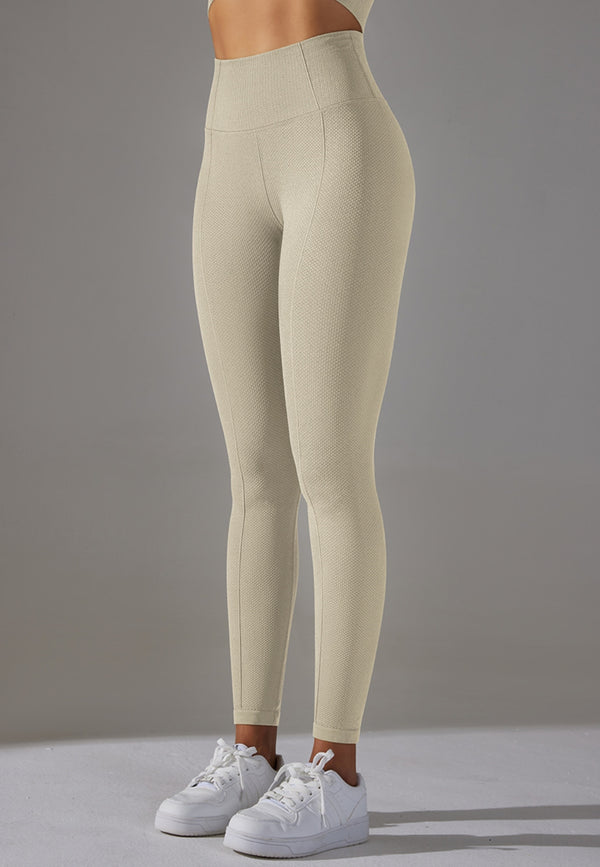 Anna Kaci High Waist Middle Seam Leggings