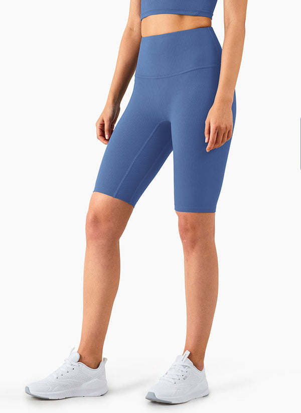 Anna Kaci High Waisted Biker Shorts