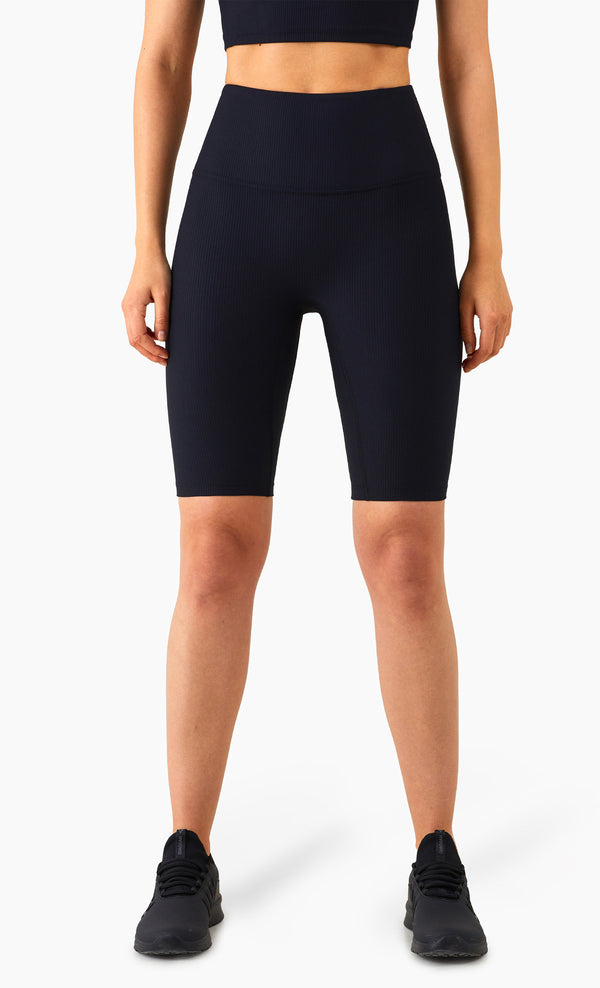 anna kaci High Waisted Biker Shorts