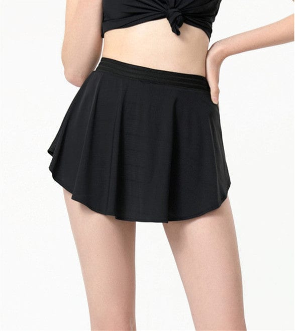 anna kaci Loose Ruffled Active Skort