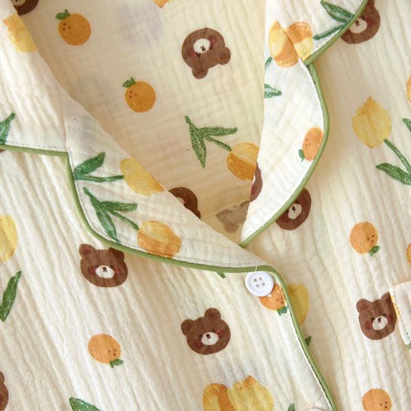 Anna Kaci Mixed Print Pajama Coordinates