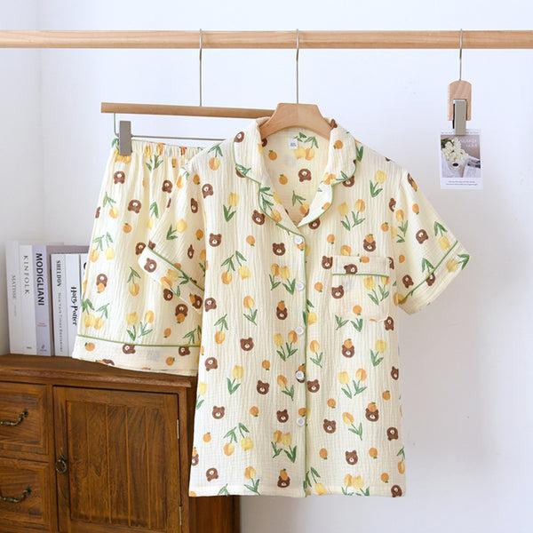 anna kaci Mixed Print Pajama Coordinates