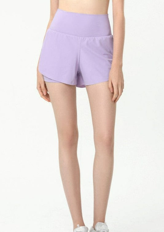 Anna Kaci Relaxed Double Lined Active Shorts