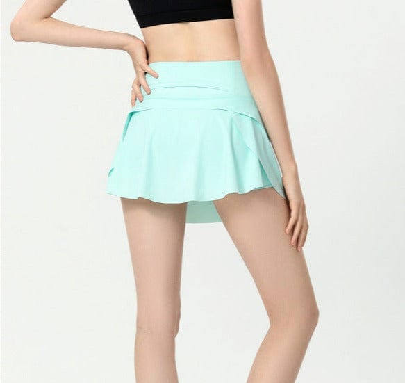 Anna Kaci Ruffled Mini Tennis Skort