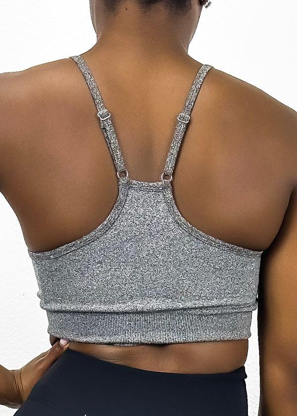 Anna Kaci Scoop Neck Classic Sports Bra