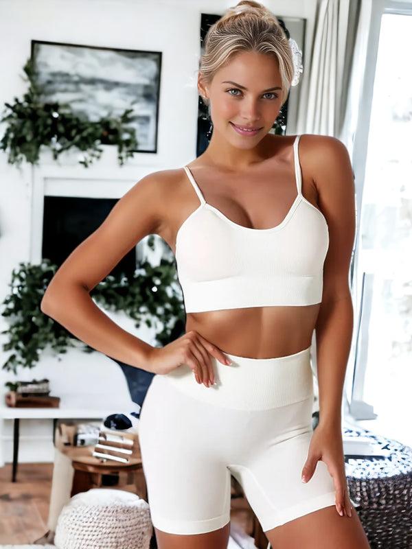 anna kaci Sexy Suspender Fitness Yoga Suit