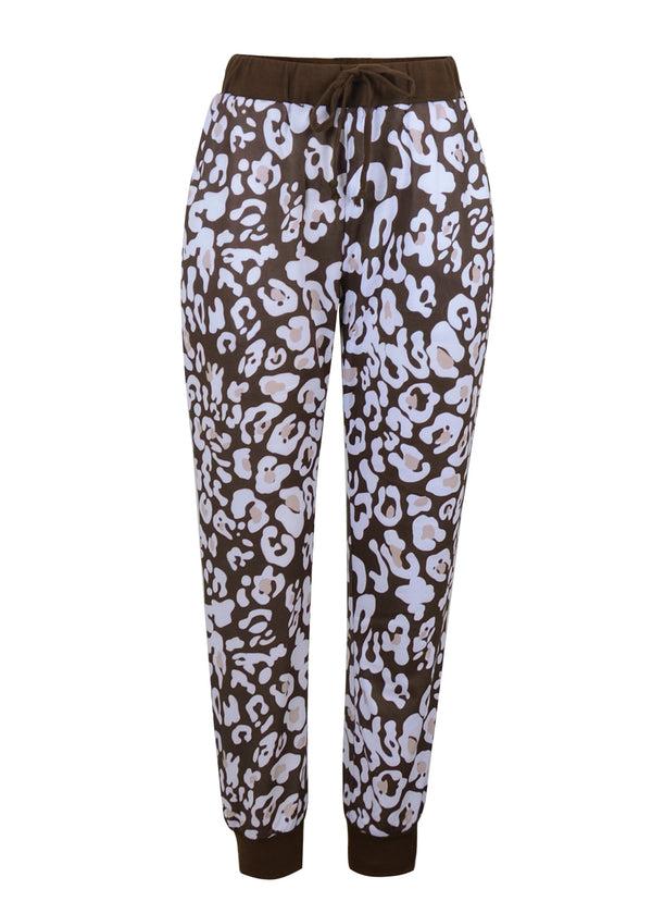Anna Kaci Snow Leopard Lounge Pants