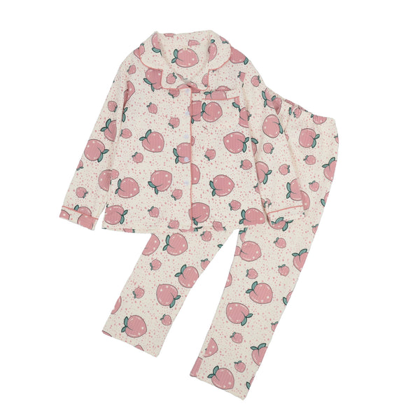 Anna Kaci Spotted Peach Pattern Coordinates