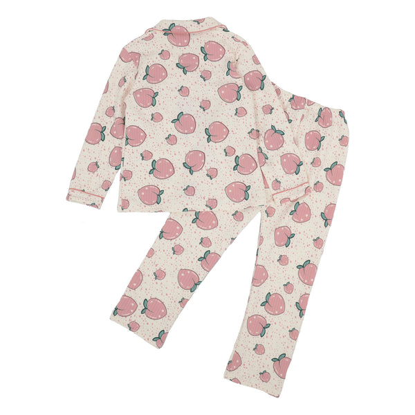 Anna Kaci Spotted Peach Pattern Coordinates