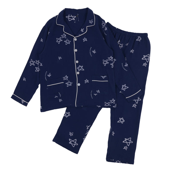 Anna Kaci Star Doodle Print Pajama Coordinates