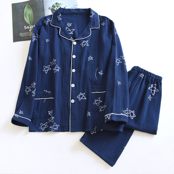 anna kaci Star Doodle Print Pajama Coordinates