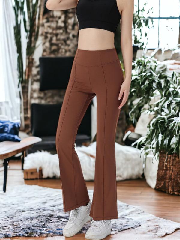 Anna Kaci Tight-Fitting Running Sports Pants