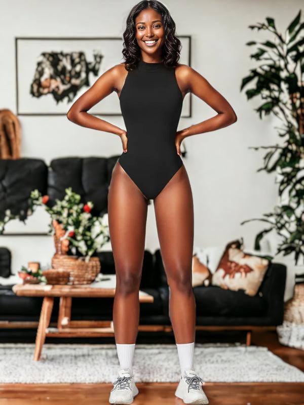 Anna Kaci Tight One-Piece Sports Jumpsuit