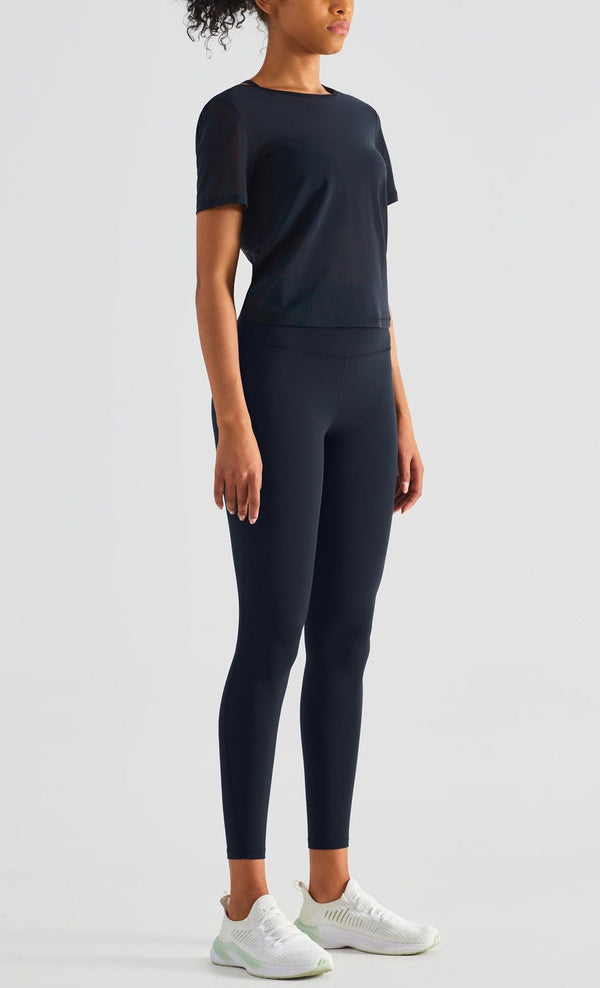 Anna Kaci Twist Open Back Loose Fitted Shirt