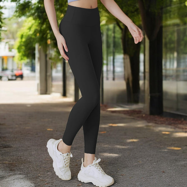 Anna Kaci Anna-Kaci Women's High Waist Compression Leggings With Full Coverage