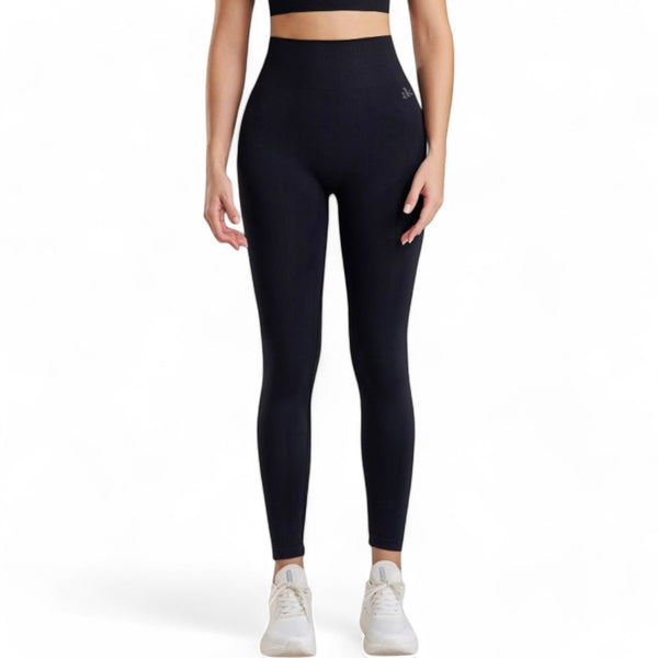 anna kaci Anna-Kaci Women's High Waist Ribbed Leggings with Seamless Fit