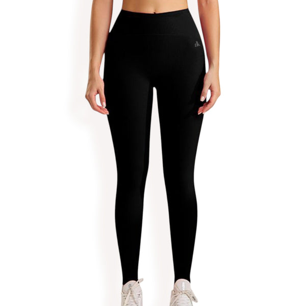 anna kaci Anna-Kaci Women's High Waist Seamless Full-Length Leggings with Stretch Compression Fit