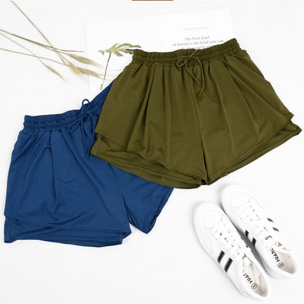 Anna Kaci Fitness Shorts With Loose & Breathable Wear